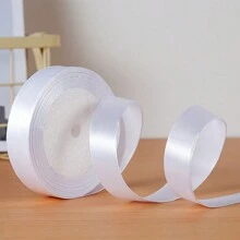 1 Roll 2cm Wide Ribbon, Satin Ribbon, DIY Ribbon For Bows, Gift Wrapping,