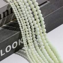 1 Pack Of Multiple Sized Glow-In-The-Dark Beads, Luminous Stone Beads For DIY Bracelets And Necklaces. Suitable For Various DIY Jewelry Designs. Can Be Used In Various Settings. - Multicolor - View 3