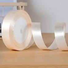 1 Roll 2cm Wide Ribbon, Satin Ribbon, DIY Ribbon For Bows, Gift Wrapping,