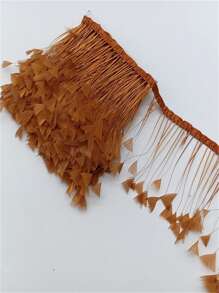 1Yards 10-15cm-4-6inch Pheasant Chicken Feathers Trims Sewing In Dress Fringe For Clothes Diy Needlework Decor Wedding Plume Crafts Accessories