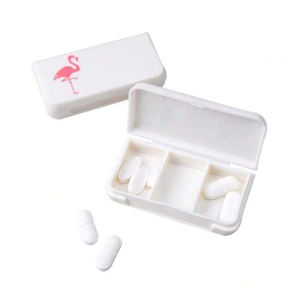 Caja diaria de pastillas resistente al agua para la organización de medicamentos y vitaminas con contenedor de píldoras de tamaño mini para usar durante los viajes y almacenamiento
