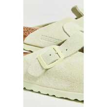 Birkenstock Boston Soft Footbed Sandals - faded lime - View 6