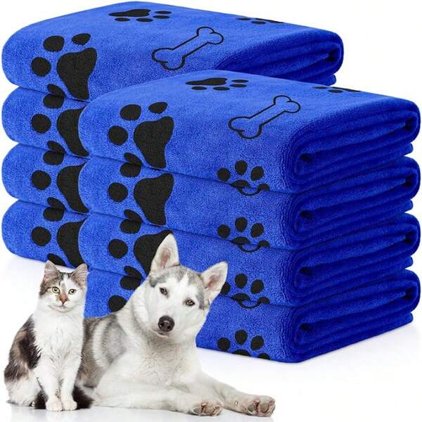 Super Absorbent Microfiber Dog Towel - Quick Dry, Soft Pet Bathing And Grooming Towel, Suitable For Medium To Large Dogs And Cats, 39.17 Inches X 23.43 Inches, 39.17 Inches X 27.36 Inches, Gray, Blue, Small 99.5cm X 59.5cm, Large 99.5cm X 69.5cm