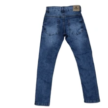 Young Boys Jeans - 中等水洗藍 - 查看 2