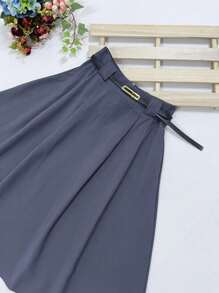Women Skirts - Dark Grey - View 4