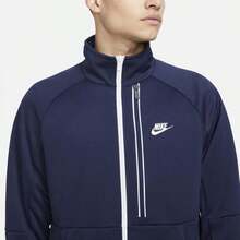 Nike N98 Tribute Jacket - Boyfriend Style Men's - Midnight Navy/White - View 4