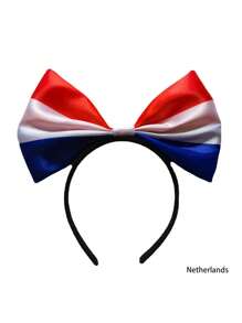 1 pieza Diadema de mariposa para fanáticos de la Eurocopa 2024, con camisetas de varios países, mini pinzas para el cabello de primavera, adecuado para decoración de fiestas y regalos conmemorativos