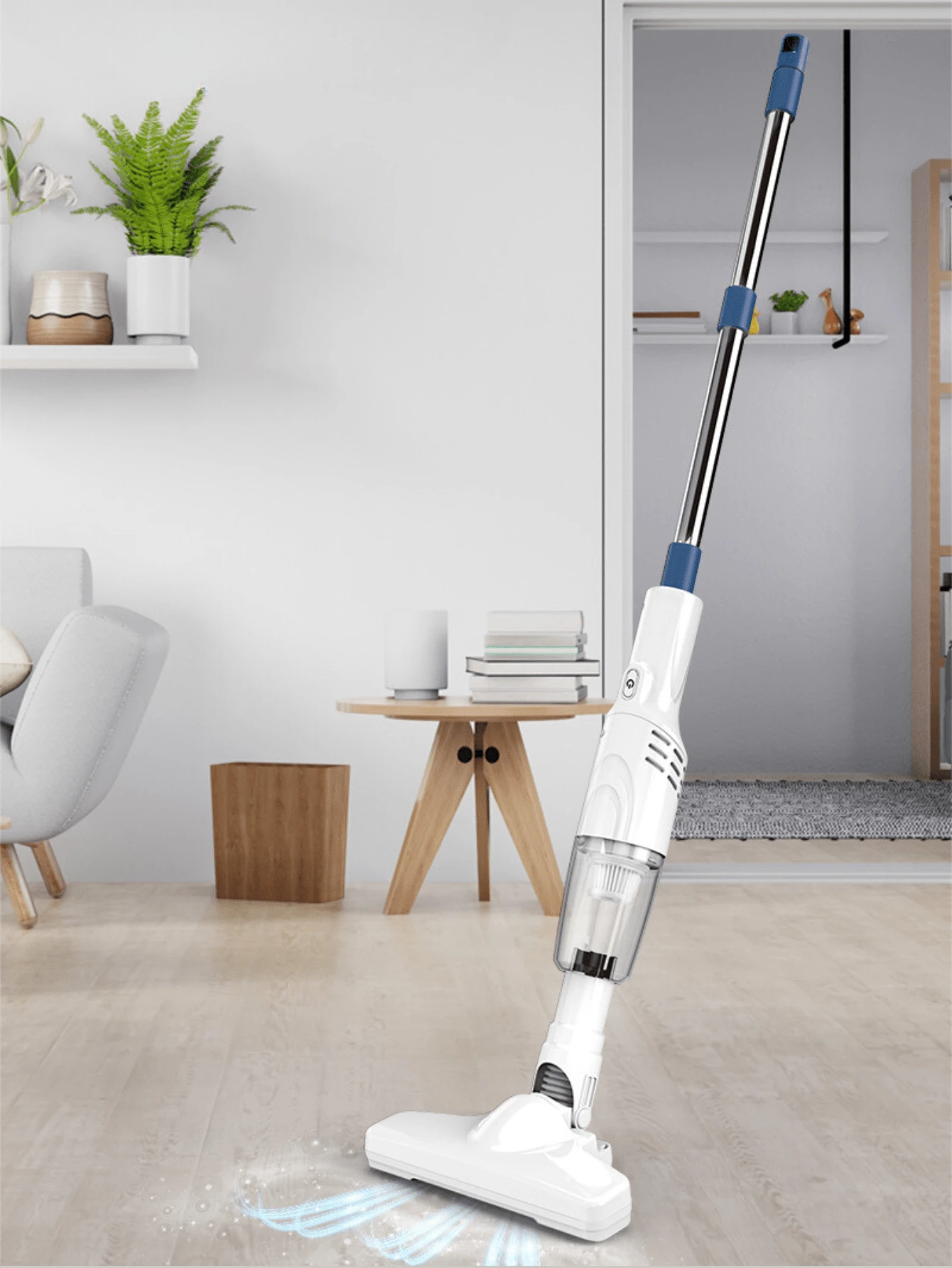 Cordless Vacuum Cleaner, Handheld Lightweight Bag Less Vacuum Cleaner Suitable For Carpets And