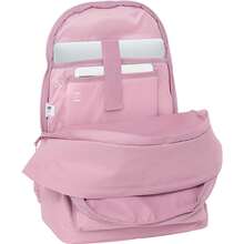 Double School Backpack (Daily Use) 15.6" With USB Munich Basicos "Pink" - Officially Licensed School Backpack - Ergonomic Design - Ample Storage Space - Multifunctional Pockets - Multicolor - View 3
