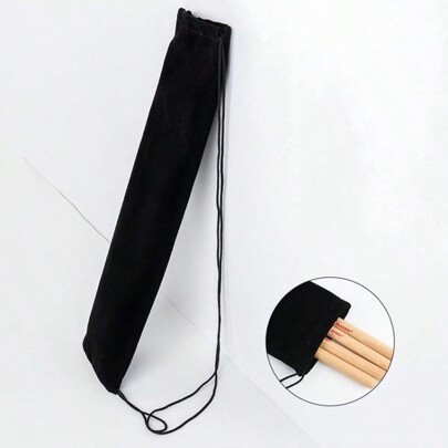 1 pièce Sac portable pour baguettes de batterie, sac de transport à l'épaule pour le rangement des maillets de batterie, convient pour les batteries