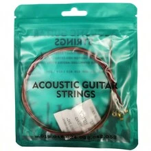 6pcs Anti-Rust Folk Acoustic Guitar Strings, Phosphor Bronze Full Set Guitar Strings Set - Multicolor - View 9