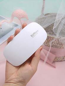 SISGHA 1 件便携式迷你 LED 美甲灯 - 速干技术，USB 充电，适合所有指甲类型 - 适合家庭和沙龙使用 - 白色 - 查看 8