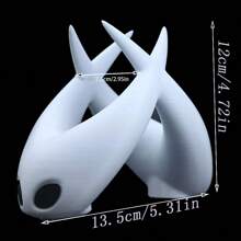 1 pieza Soporte de mando a distancia Hollow Knight, soporte especial de Switch Xbox PS4/5, estantería creativa y elegante para almacenamiento - Blanco - Ver 4
