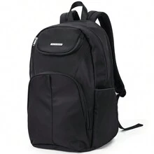 真皮男士胸包，头层牛皮斜挎包，带多个隔层，适合日常使用和户外运动，高端、实用、独特、复古、精致，大一新生书本返校多功能宿舍大学父亲节礼物书包通勤高中万圣节圣诞节冬季圣诞礼物男士包腰包腰包男士单肩包 - 黑色 - 查看 3