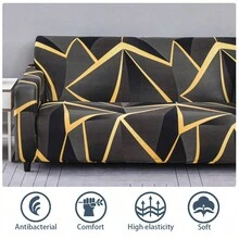 1pc Elastic Sofa Cover, Dustproof Couch Cover, Full Coverage - Multicolor - View 5