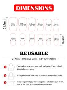 Add Some Romance - 24Pcs/Kit Short Square French Style Nude Shiny Full Cover Wearable Fake Nails Set With Jelly Glue & Nail File, Suitable For Women/Girls To Wear In Parties, Dances, And Various Daily Scenes Press On Nails Nail Supplies Nails