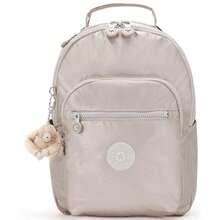 Kipling Mochila pequeña Seoul - Musgo verde - Ver 1