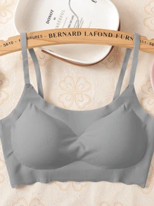 3pcs Seamless Sports Camisole With Removable Padded Bra, Racerback Design, Slightly Small Fitting, Please Order One Size Up