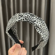 1 Máy Tính Đơn Giản Thời Trang Họa Tiết Da Báo Kẹp Tóc, Retro Dây Đội Đầu Với Phong Cách Hàn Quốc Rộng Vành Dành Cho Nữ, 2024 Hàng Mới Về - Nhiều màu - Xem 8
