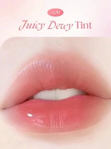 Dasique Juicy Dewy Tint #09 Peach Pudding, Long-Lasting Hydrating Lip Gloss, Non-Sticky, Creates Healthy Glow, Refined Makeup, Color Locking, Vegan, Cruelty-Free, Korean Cosmetics, 3.5g/0.12oz - #09 Peach Pudding - View 5