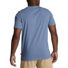Puma Camiseta con logotipo bordado para hombre - Azul zen - Ver 3