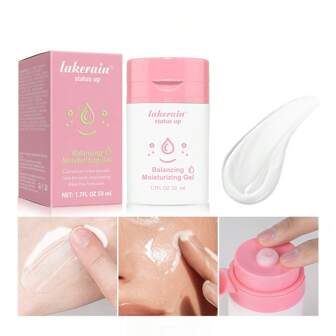 Lakerain Bubble Essence Milk, 50ml Balancing Moisturizing Cream For Oily Or Combination Skin, With Blue Light Protection, Helps Prevent And Support Blue Light Damage Repair
