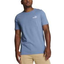 Puma Camiseta con logotipo bordado para hombre - Azul zen - Ver 1