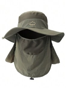 Sun Hats Men's And Women's Fishing Hats Breathable Wide Brim Four Seasons Ultraviolet Protective Hats, Outdoor Sun Hats, Waterproof Sun Hats, Front And Rear Curtains Can Cover The Face, Neck Protection, Suitable For Daily Life Sun Shade, Sun Protection, Mountaineering, Fishing, Tourism, A Ship's Windshield, A Holiday Gift