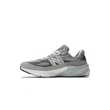New Balance Zapatos deportivos casuales para hombres - Azul marino con blanco - Ver 8