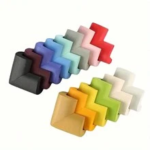 2/4/8pcs Furniture Edge Protectors - Table And Chair Corner Guards - Multicolor - View 7