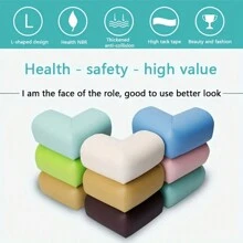2/4/8pcs Furniture Edge Protectors - Table And Chair Corner Guards - Multicolor - View 5