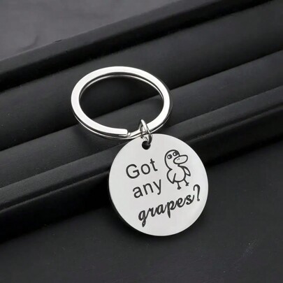 1Pc Duck Keychain, Do You Have Any Grapes? Inspired By The Duck Song, For Duck …
