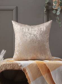 Miater 1入組提花靠墊套現代風格家用沙發抱枕套不含枕芯 - 米色 - 查看 13