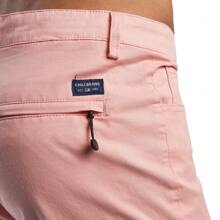 CHB CHILI BEANS CLOTHING Bermuda de Gabardina Stretch para Hombre - Rosa coral - Ver 6