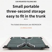 Portable Car Folding Bed Is Comfortable And Convenient, Suitable For Camping, Outing, Traveling, Long -Distance Driving And Other Scenes.
