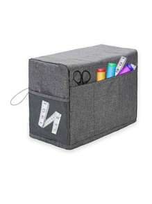 Household Sewing Machine Dust Cover With Pocket, Protective Cover Sewing Machine Hood Storage Cover Full Package Thick Storage Bag,Bag,Organizer,Storage - Multicolor - View 1