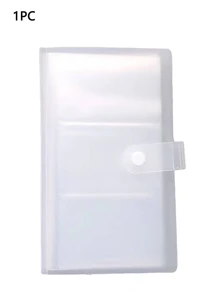 1入組84格便攜式珠寶收納相簿 - 在旅行時輕鬆保持您的耳環、戒指等珠寶遠離灰塵和氧化，方便攜帶！