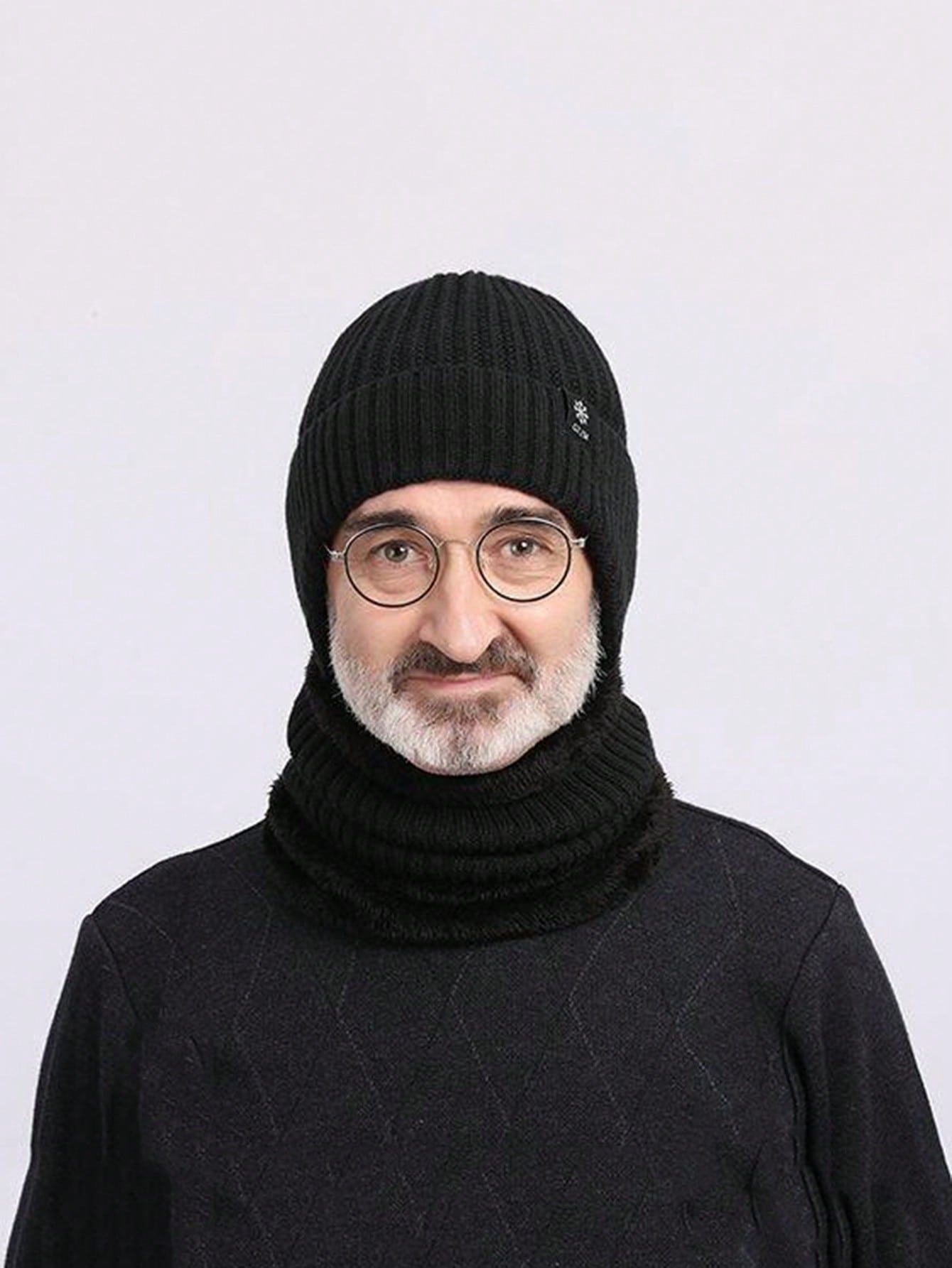 قبعة شتوية للرجال مع أغطية للأذن، بطانة خوذة، وقبع...