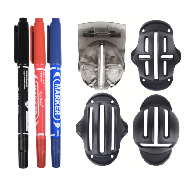 paquete de 4/7 (4 plantillas para marcar pelotas de golf y 3 colores de marcadores de pelotas de golf) Marcador de pelotas de golf de precisión, accesorios de golf mejorados, herramienta de marcado de líneas de pelotas de golf, herramienta de alineación e identificación de pelotas de golf, ¡alinee con precisión sus tiros con este accesorio de golf!