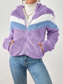 Women Winter Coats - Púrpura malva - Ver 4