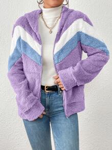 Women Winter Coats - Púrpura malva - Ver 1