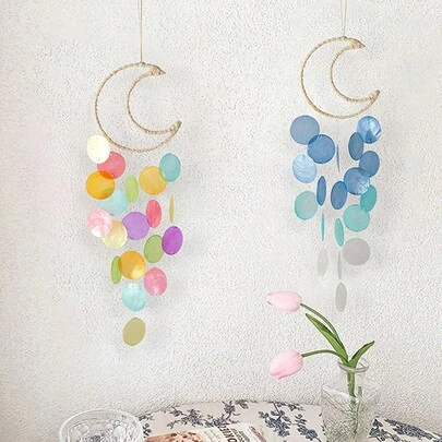 Colgante decorativo con atrapasueños en forma de red, decoración de pared, para colgar en el balcón o habitación, decoración del hogar