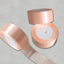 3 Stücke, 72 Yards/4cm Satinband Geschenkbox Verpackung, dekoratives Band, Bekleidungs Zubehör, Gewebeband, Geburtstags Festival Rose Blumen DIY Bastelband