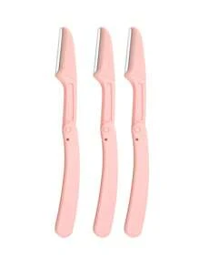 6pcs/3pcs Set Portable Eyebrow Trimmer, Foldable Eyebrow Razor Blades Makeup Tools For Women - Multicolor - View 11