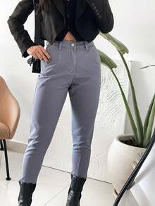 Women Jeans - Xám - Xem 3