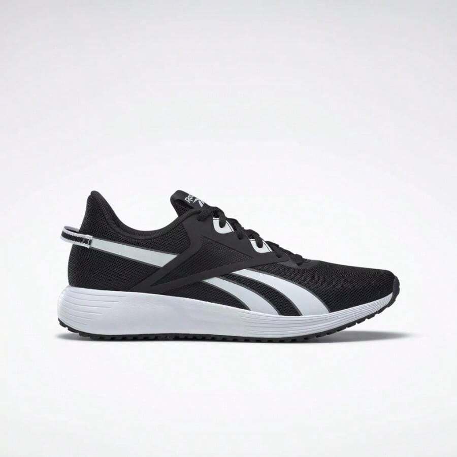 Reebok Lite Plus 3 Men's Running Shoes - Core Black / Core Black / White - View 1