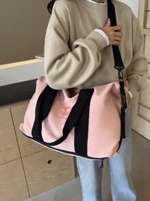 NingJia Short-Distance Fashion Casual Travel Bag With Simple Yoga Storage Bag, Student Luggage Bag, Summer Outdoor Fitness Sports Bag