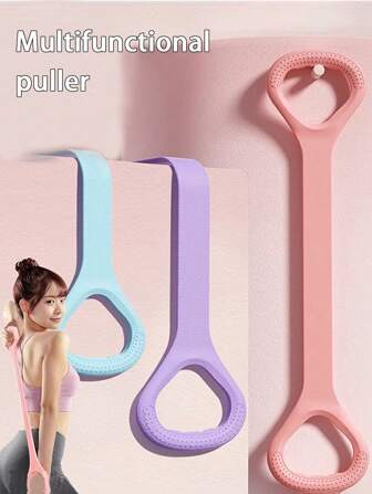 8-Shaped Resistance Bands, Elastic Bands For Arm, Back, Shoulder Exercises, Legs, Chest And Shoulder Pull Stretch, Arm Workout, Suitable For Yoga, Pilates, Stretching, Home Gym Exercises. Note! (Small Size Is 38cm, Large Size Is 47cm) Please Purchase According To Your Needs.