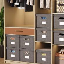 One-Piece Foldable Storage Box With Lid, Shelving Storage Container, Suitable For Office, Bedroom And Laundry Room Decorations Decor Festival Decor Room Decor Home Decor Bed Room Decor Dress Pants Shoes Jeans Boots Skirt Bedroom, Organizer, Home Storage, White T Shirt Women, Black Pants Women, Ladies Winter Clothes, Dress,