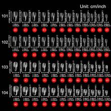120 件半磨砂按压式指甲片，透明无痕假指甲全覆盖磨砂指甲片套装 - 無色 - 查看 4